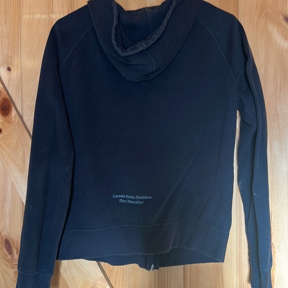 Harley Davidson zip up hoodie, size L - Picture 2 of 2